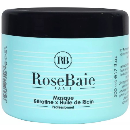 Rose Baie Paris Masque "Kératine et Huile de Ricin" 500ML