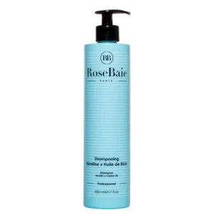 RoseBaie Shampoing à La Kératine et à L’huile De Ricin 500ml