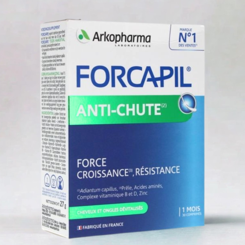 ARKOPHARMA FORCAPIL anti chutte triple action 30 comprimés