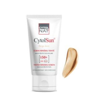 CYTOLNAT cytolsun ecran spf50+ teinté doré 50ml