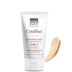 CYTOL cytolnat cytolsun écran spf50+ teinté beige sable 50ml
