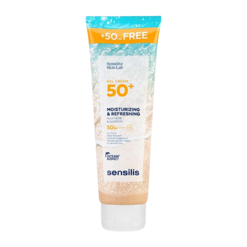 SENSILIS gel creme hydrattant raffraichissant spf50+ 250ML