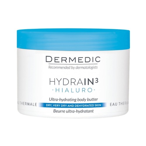 DERMEDIC hydrain 3 hialuro beurre ultra hydratant 225ml