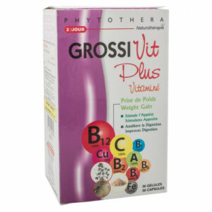 VITAL phytothera grossivit plus vitamine 30 gélules