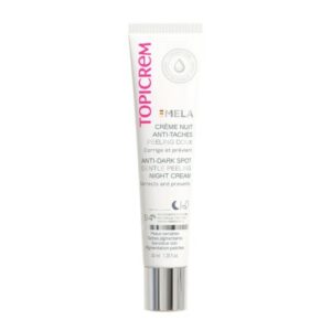 TOPICREM mela creme nuit anti taches peeling doux 40ml