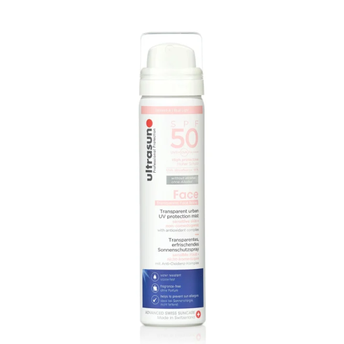 ULTRASUN brume de protection uv face scalp spf50 75ml