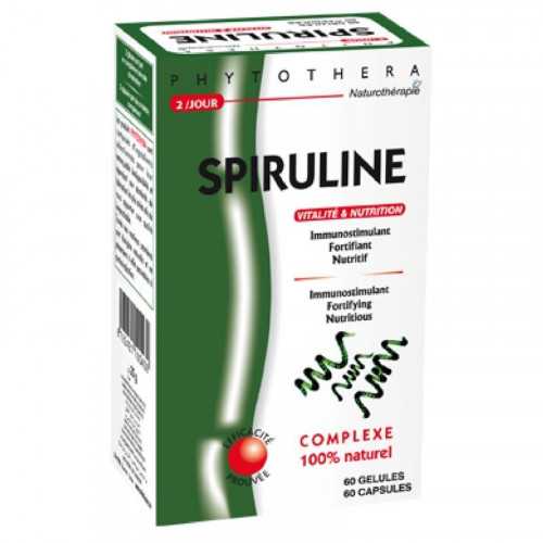 VITAL PHYTOTHERA SPIRULINE 60 GELULES