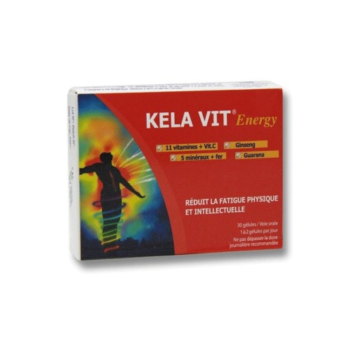 KELA VIT ENERGY 30 GELULES