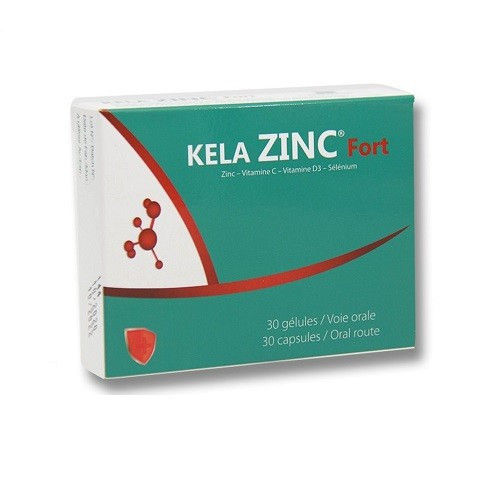 KELA ZINC FORT 30 GELULES