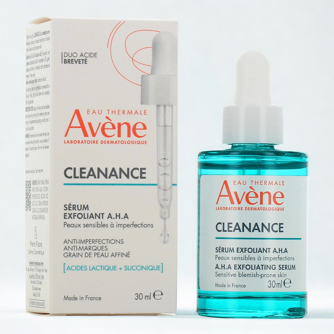 Avène cleanance serum exfoliant AHA 30ml