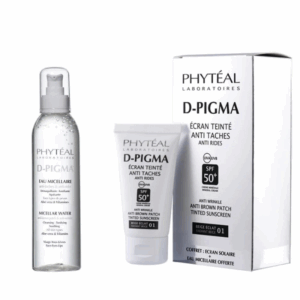 PHYTEAL DPIGMA ECRAN TEINTE BEIGE ECLAT SPF50+EAU MICELLAIRE A L'ALOE VERA 150ML (OFFERTE)