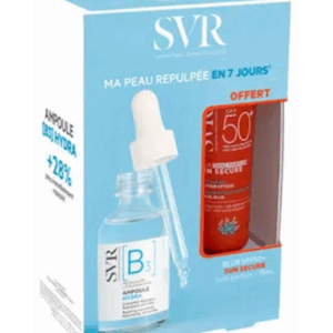 SVR [B3] Ampoule Hydra 30 ml + Sun Secure Blur SPF50+ 15 ml Offert