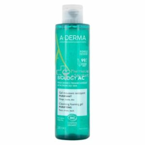 A-Derma BIOLOGY AC Gel Moussant Nettoyant Purifiant 200ml